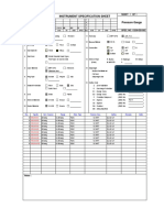 Instrument Specification Sheet