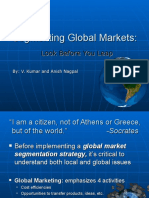 Segmenting Global Markets