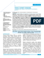 Chronic Kidney Disease : Hypertensive and Diabetic Retinopathy in Patients