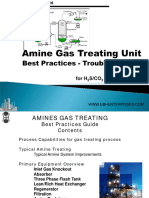 Amine Treating - Troubleshooting Guide