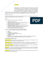 Accounting For Impairment of Assets