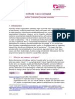 Using Qualitative Methods To Assess Impact (Ellis 2015)