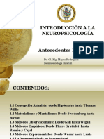 Antecedentes Históricos Neuropsicología