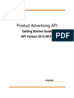 Getting Started Guide - Amazon Product Advertising API