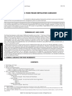 Food Fraud Mitigation Guidance