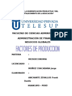 Monografia Factores de Produccion