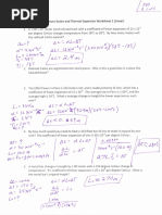 Linear Expanison Worksheet (Key)