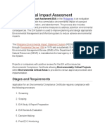 Environmental Impact Assesment: Stages and Requirements