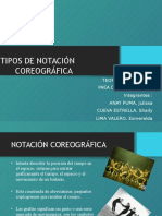 Tipos de Notación Coreográfica