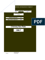 Chimney Flow Rate Calculator