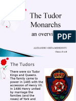 The Tudor Monarchs: An Overview