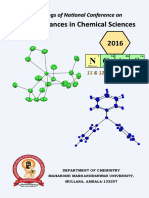 Proceedings of National Conference in Recent Advances in Chemical Sciences