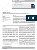 Gestational Diabetes Mellitus Where Are We Now