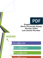 Aceite Negro Correlaciones