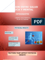 Relacion Entre Salud Fisica y Mental