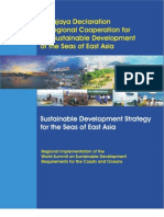 Putrajaya Declaration of Regional Cooperation For The Sustainable Development of The Seas of East Asia