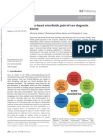 Paper-Based Microfluidic Point-Of-care Diagnostic Devices