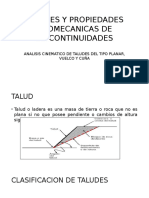 Taludes y Maciso Rocoso