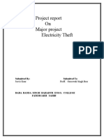 Important Report File Electricity Theft...