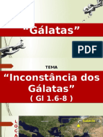 Estudo Bíblico - A Inconstância Dos Galatas