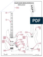 Fender American Elite Jazz Bass 019700XXXX Service Manual REV A 1-13-16 PDF