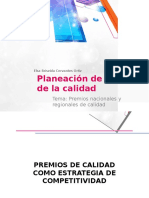 Premios Nacionales y Regionales de Calidad