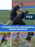 7 Elements of A Successful Speed Program