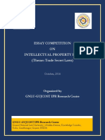 Essay Competition Brochure