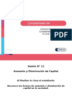 Contabilidad de Sociedades SESION AUMENTO Y DISMINUCION DE CAPITAL1