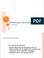 Aula 1 - Introdução Aos Processos Patologicos Lesão e Adaptação 2010