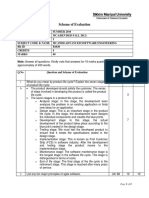 Scheme of Evaluation