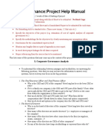 Corporate Finance:Project Help Manual: Submission Required. No PDF Submission