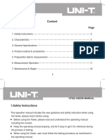 Telurómetro UT522 PDF