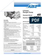 Manual Cat Pump Model 45