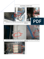 10HCB20AT160 LRSB While Retracting Power Cable and Cable Chain Link Damaged Due To Cable Chain Jammed