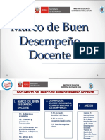 Marco de Buen Desempeño Docente