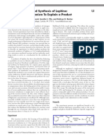 Microwave-Mediated Synthesis of Lophine: W Developing A Mechanism To Explain A Product