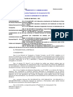 Reglamento de Jerarquizacion Vial D.S. 017-2007-MTC PDF