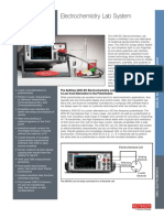 Electrochemistry Lab System: The Keithley 2450-EC Electrochemistry Lab System: A Low Cost Alternative To The Potentiostat