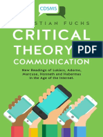 Fuchs (2016) - Critical Theory of Communication