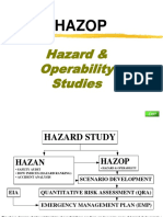 Hazop: Hazard & Operability Studies