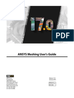 ANSYS Meshing Users Guide r170