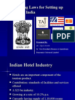 Laws and Rules Hotel Industry