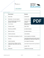 Working Drawings Checklist PDF