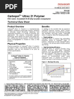 Carbopol Ultrez 21 Hoja Tecnica PDF