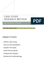 Case Study Research Method: "Methodology Review "