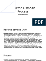 Reverse Osmosis Process