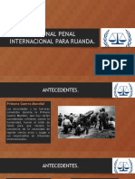 EXPO. Tribunal Penal Internacional Ruanda