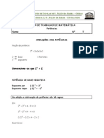 Ficha de Trabalho Potencias Nº3 - 2003