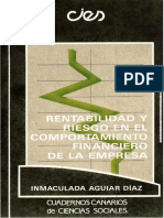 Rentabilidad y Riesgo Financiero en La Empresa